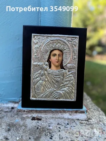 Посребрени икони гърция, снимка 16 - Икони - 47297844