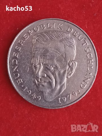 2 марки 1990 г. - D. ФРГ.
