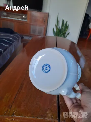 Стара порцеланова кана #3, снимка 6 - Други ценни предмети - 48141396