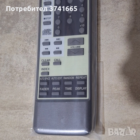 Дистанционно за CD Player DENON RC-253 , снимка 3 - Ресийвъри, усилватели, смесителни пултове - 52699111