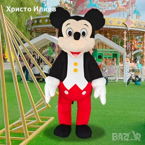 Гигантски надуваем Костюм на Мики Маус 1,9м за парти, снимка 3 - Други - 51546165
