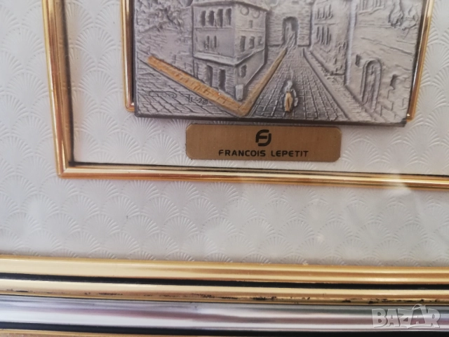 сертифицирана сребърна /925/ картина от Италия, снимка 3 - Картини - 52714782