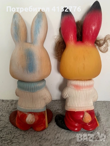 Гумени играчки от соца ЛОТ , снимка 2 - Кукли - 53686876