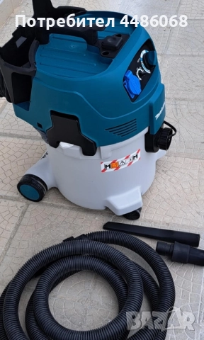Прахосмукачка MAKITA VC3012M за сухо и мокро почистване , снимка 3 - Други инструменти - 52219255