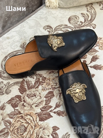 Mъжки чехли VERSACE, снимка 3 - Мъжки чехли - 54000449