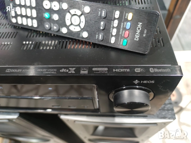 Denon AVR-X1400H – 7.2-канален AV ресийвър с Dolby Atmos / DTS:X / HDMI, снимка 5 - Ресийвъри, усилватели, смесителни пултове - 52680063