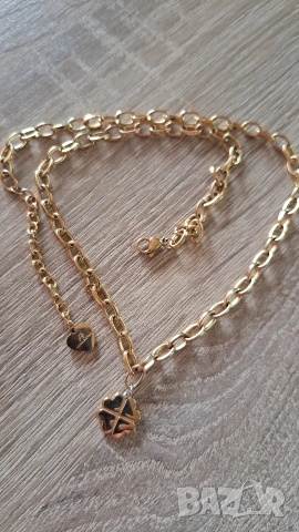 Бижута стомана, снимка 2 - Бижутерийни комплекти - 54177490