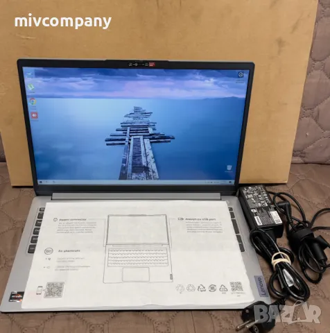 Лаптоп LENOVO IdeaPad 1 15AMN7 Ryzen 5 8 Ram 512 SSD, снимка 1