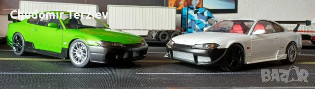 Solido 1:18 Nissan Silvia S15 мащабни модели коли 2бр.