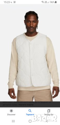 Nike Therma Fit Oversize Vest Mens Size XL/2XL  НОВО! ОРИГИНАЛЕН МЪЖКИ Елек!, снимка 3 - Спортни дрехи, екипи - 44437031