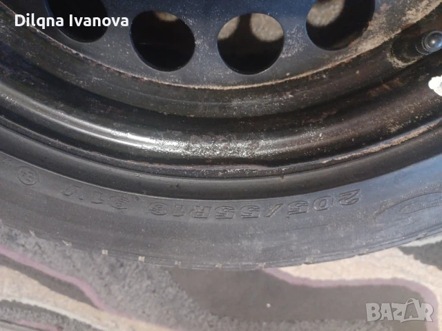 гума с джанта 205/55R16, снимка 6 - Гуми и джанти - 51270334