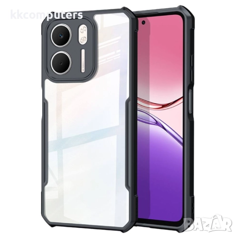Oppo A5x 5G / 4G XUNDD Силиконов Калъф TPU+Acrylic и Протектор, снимка 2 - Калъфи, кейсове - 52057034