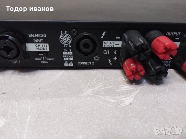 Audiophony-ti154-4ch power amplifier, снимка 8 - Ресийвъри, усилватели, смесителни пултове - 33703134