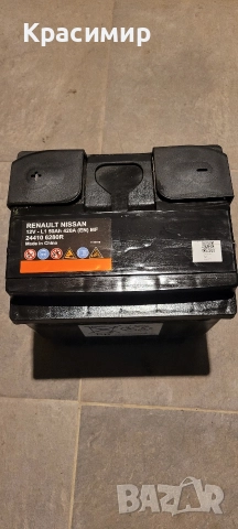 Акумулатор 12V-50Ah Renault Nissan Перфектен 