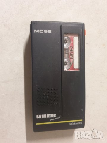Диктофон UHER MC5E Работи. В много добро състояние. Метален. , снимка 10 - MP3 и MP4 плеъри - 34445249