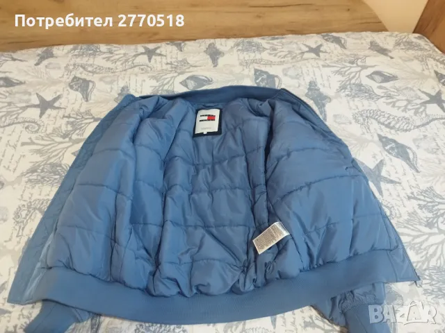 Мъжко зимно яке, бомбер Tommy Jeans, снимка 9 - Якета - 47949364