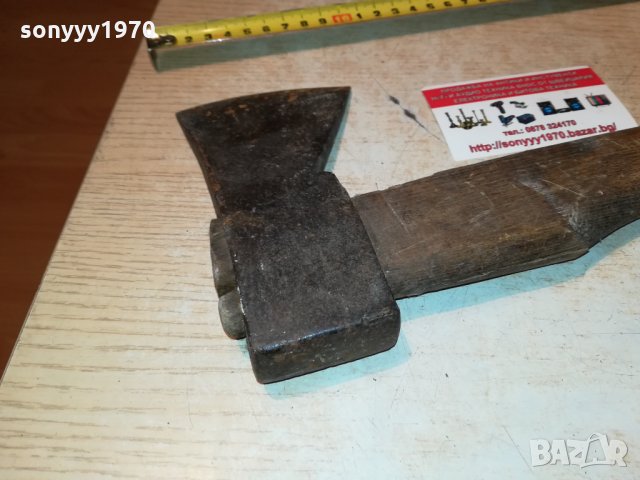 немска брадва-топор 40х15см 1509211107, снимка 11 - Антикварни и старинни предмети - 34139207