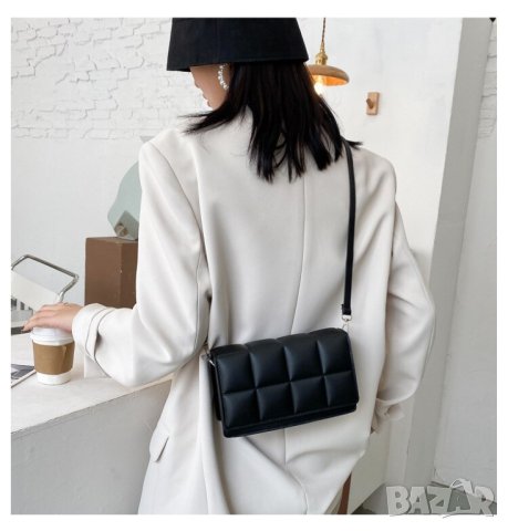 Дамска чанта Есен Зима Нова дамска чанта за едно рамо уникален дизайн черна Дамска чанта Bolsos, снимка 3 - Чанти - 42026459
