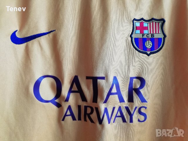 Barcelona Lionel Messi Nike оригинална тениска фланелка Барселона Меси 2015/2016 Away, снимка 4 - Тениски - 38831924