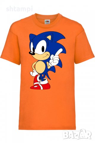 Детска тениска Sonic 006,Соник,Игра,Изненада,Подарък,Празник,Повод, снимка 4 - Детски тениски и потници - 37435244