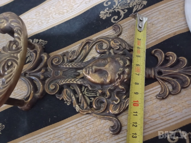 Комплект от две барокови закачалки, снимка 6 - Други ценни предмети - 52416519