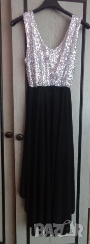 Официална рокля с пайети, снимка 3 - Рокли - 37017134
