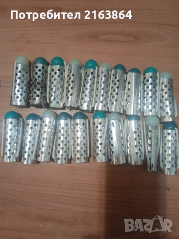 Стари ролки за коса, снимка 3 - Антикварни и старинни предмети - 53215446