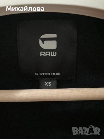 Черно  G-Star Raw преходно бомбър-яке, ново, размер XS-S, снимка 3 - Якета - 54319764