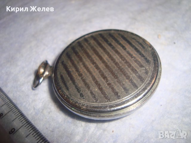 МОЛНИЯ СДЕЛАНО в СССР Стар РУСКИ ДЖОБЕН ЧАСОВНИК МЕХАНИЧЕН за КОЛЕКЦИЯ МЪЛНИЯ 28113, снимка 5 - Джобни - 37377035
