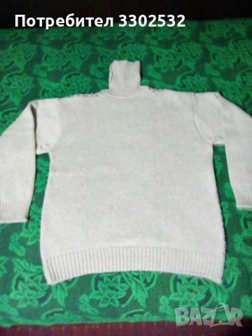 Мъжко вълнено поло-пуловер., снимка 4 - Пуловери - 37852291