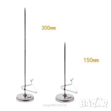 Термометър с шиш  30 или15 см до 300 градуса по Целзий за пещ, камина, барбекю или фурна, снимка 2 - Други стоки за дома - 38438454