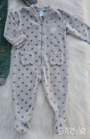 Бебешки зимни ромпъри 9-12 месеца, снимка 2 - Бебешки гащеризони - 49038590