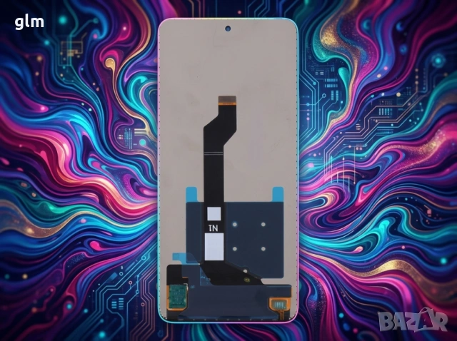 Оригинален LCD Дисплей за Huawei NOVA 9 SE + Тъчскрийн черен, снимка 3 - Резервни части за телефони - 54128565