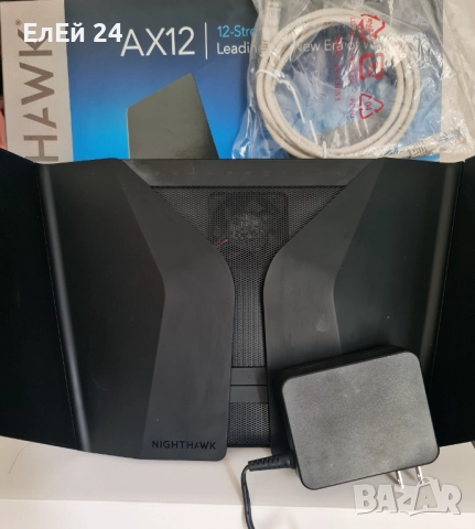 Netgear AX6000 Nighthawk 12-Stream Dual-Band WiFi 6 Router , снимка 5 - Рутери - 51537193