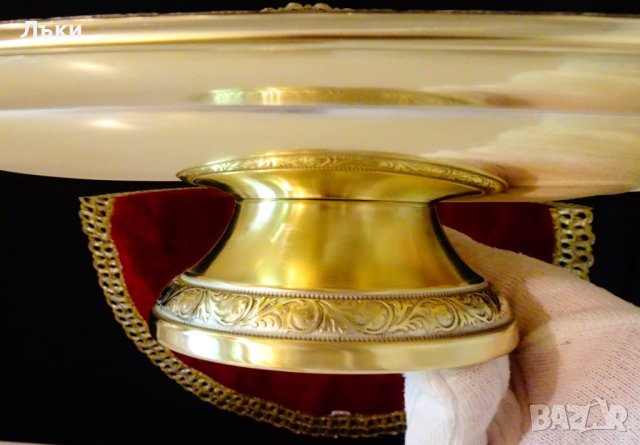 Бронзова фруктиера,плато Guido Galbiati., снимка 9 - Антикварни и старинни предмети - 42340869