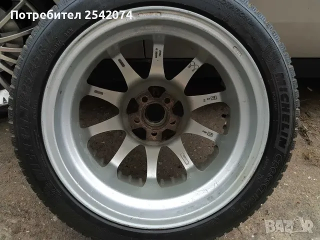 Оригинални джанти Алфа Ромео 5х98 17", снимка 8 - Гуми и джанти - 48474215