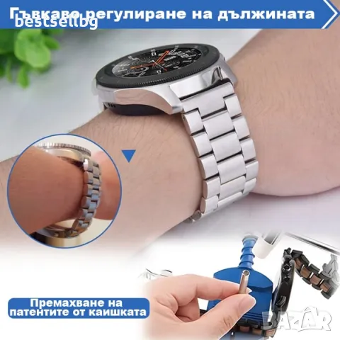 Професионален комплект ремонт часовници инструменти смяна на батерии, снимка 5 - Други инструменти - 48364565