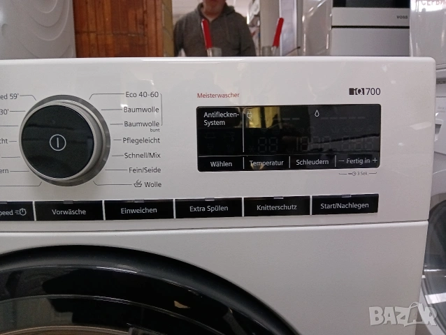 Като нова пералня Сименс Siemens IQ700 A+++ 9кг Made in Germany 2 години Гаранция!, снимка 9 - Перални - 54241723