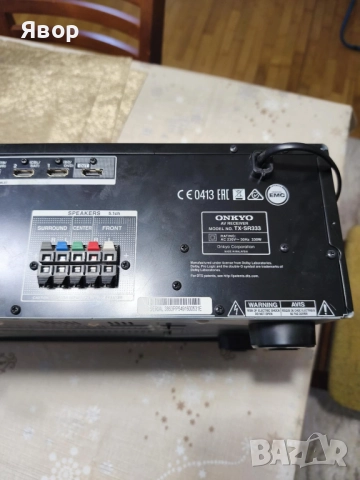 Продавам Onkyo TX-SR333, снимка 7 - Ресийвъри, усилватели, смесителни пултове - 52883842