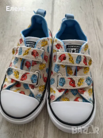 Детски кецове Converse , снимка 3 - Детски гуменки - 47324499