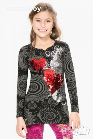 desigual-kids quebec - страхотна детска блуза, снимка 1 - Детски Блузи и туники - 31482243