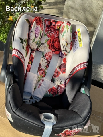 Cybex e-Priam 4 rose gold , снимка 5 - За бебешки колички - 56251850