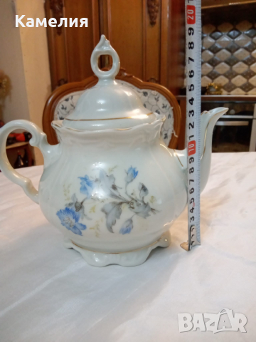 Чайник, снимка 2 - Антикварни и старинни предмети - 36532104