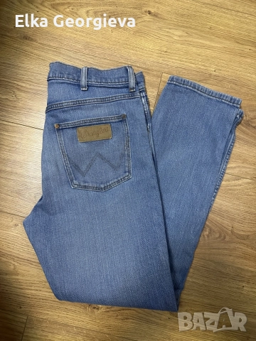Оригинални мъжки дънки Wrangler 32 размер, снимка 8 - Дънки - 56012311