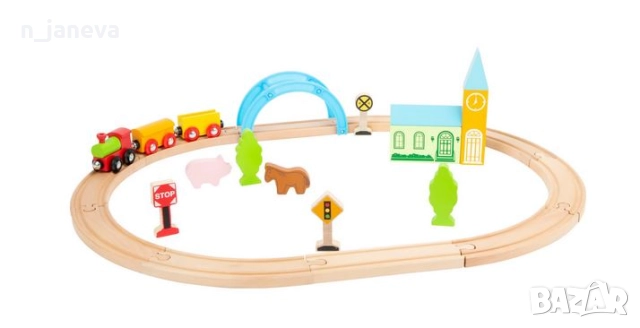 дървено детско блакче