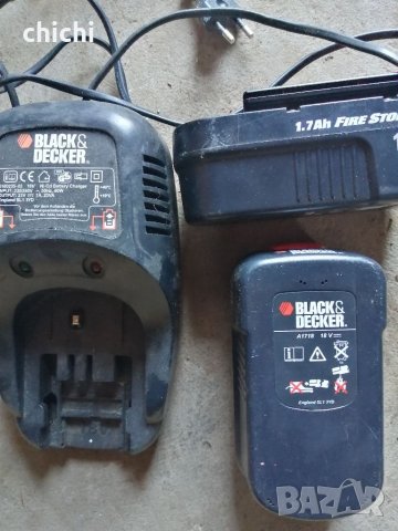 Зарядно BLACK&DECKER+ДВЕ БАТЕРИИ, снимка 7 - Батерии, зарядни - 39229244