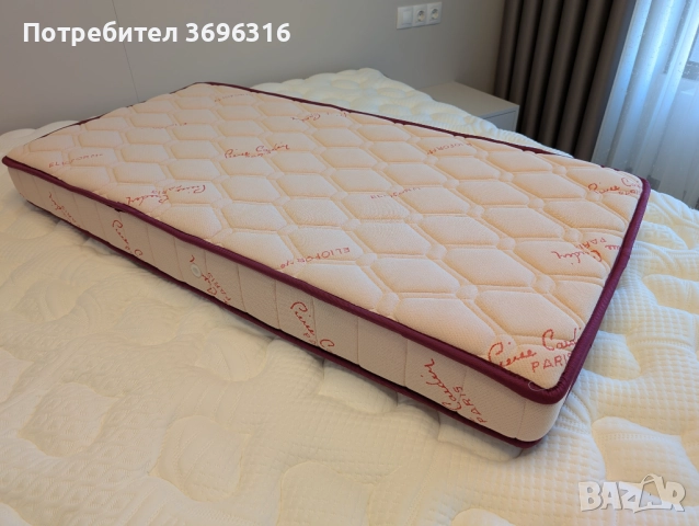 КАТО НОВ: Pierre Cardin Бебешки Матрак 60X120X12 Magniflex Bambino
