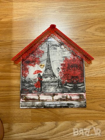 Къщички  за ключове декупаж