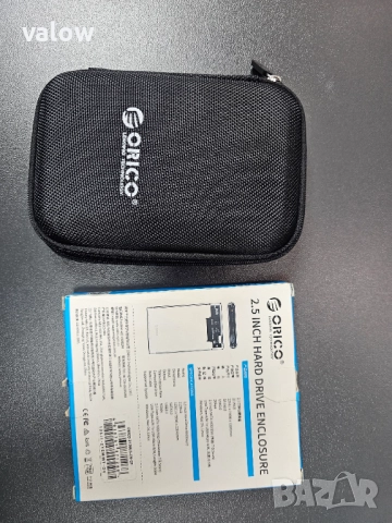 Кутия за външен харддиск 2.5" ORICO HDD / SSD интерфейс USB 3.0 + калъф, снимка 2 - Друга електроника - 52120492