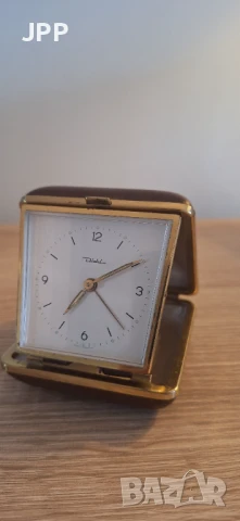 Туристически часовник с будилник DIEHL, снимка 2 - Антикварни и старинни предмети - 50999726